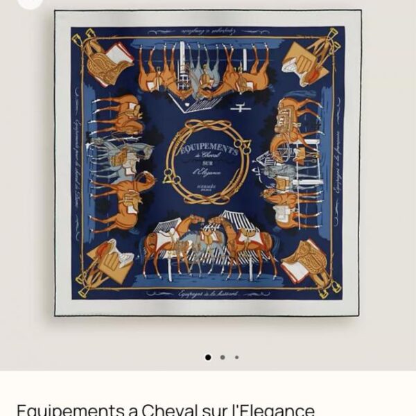 replik,replica,schmuck,1:1,beste,ohrringe,ring,Repliken SHMS260918 Momme Doppelseitiger 90x90cm Köperseide Hermès „Equestrian Elegance“ (NJSUY7)