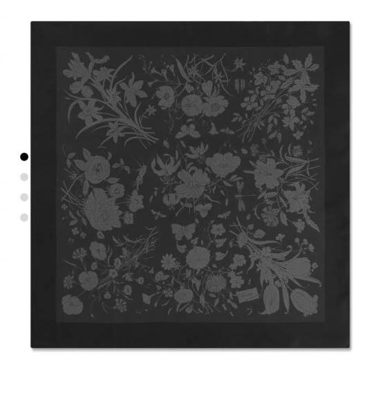 replik,replica,schmuck,1:1,beste,ohrringe,ring,Repliken SGC260218 Momme Doppelseitiger 90x90cm Twill-Seidenstoff Gucci „All-over Floral“ (NO5I3Q)