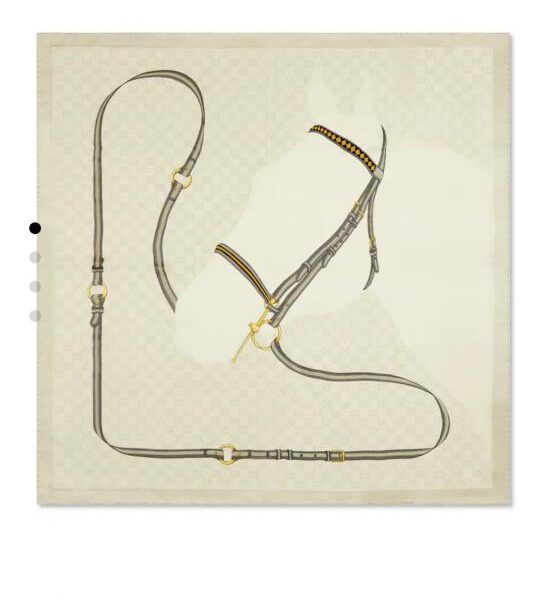 replik,replica,schmuck,1:1,beste,ohrringe,ring,Repliken SGC260318 Momme Doppelseitiger 90x90cm Twill Seide Gucci (CQ8MIN)