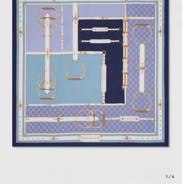 replik,replica,schmuck,1:1,beste,ohrringe,ring,Repliken SGC261218 Momme doppelseitig 90 x 90 cm Twill-Seide Gucci (ELIISO)