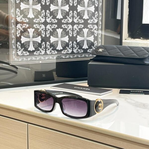 replik,replica,schmuck,1:1,beste,ohrringe,ring,Repliken Chanel Sonnenbrille CH6030S (5Z2MIT)