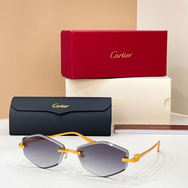 replik,replica,schmuck,1:1,beste,ohrringe,ring,Repliken Cartier Sonnenbrille, Modell CT0923S (8YRDL5)