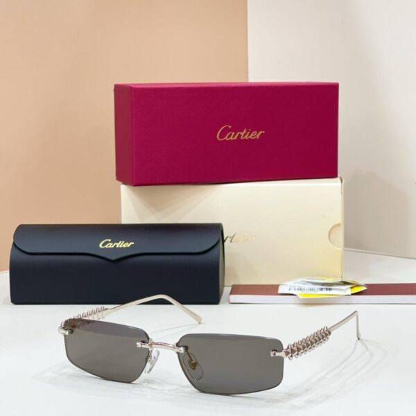 replik,replica,schmuck,1:1,beste,ohrringe,ring,Repliken Cartier Sonnenbrille, Modell CT0544S (56M51Y)