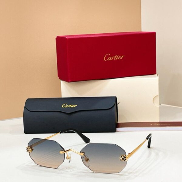 replik,replica,schmuck,1:1,beste,ohrringe,ring,Repliken Cartier randlose Sonnenbrille, MODELL CT0599S (LAKXXN)