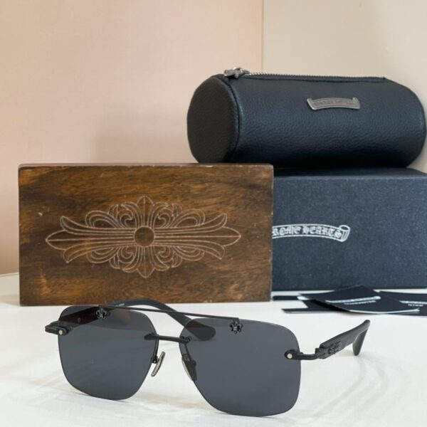 replik,replica,schmuck,1:1,beste,ohrringe,ring,Repliken Chrome Hearts Sonnenbrille, Modell CH8136 (2H9BXB)