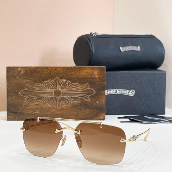 replik,replica,schmuck,1:1,beste,ohrringe,ring,Repliken Chrome Hearts Sonnenbrille, Modell CH8185 (2AEN4X)